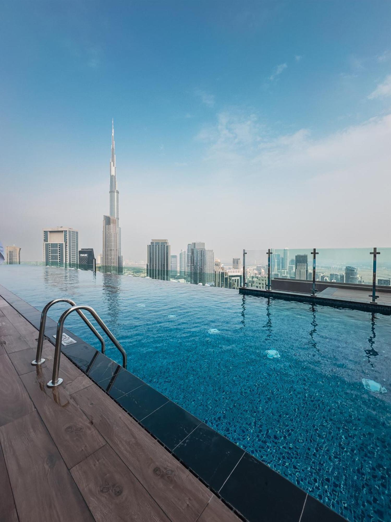 Aliving Luxury 2Br With Infinity Pool At Paramount Hotel Midtown Close To Dubai Mall & Burj Khalifa Экстерьер фото